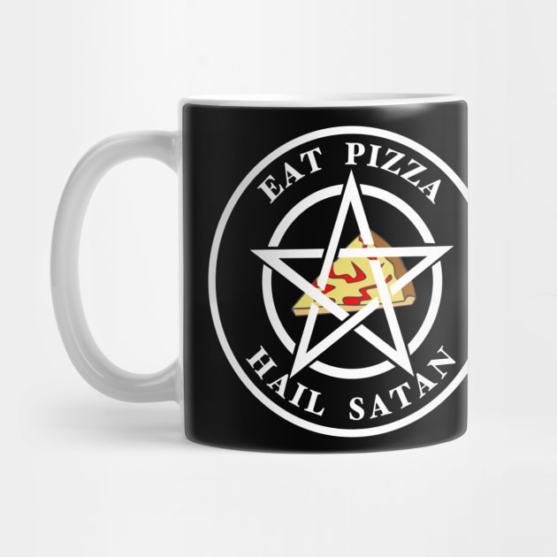 Eat Pizza Hail Satan by JeZeDe